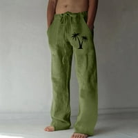 Pedort Men's Fashion Sport Pants водоустойчив туристически планински панталони спортни панталони Зелени, 3XL