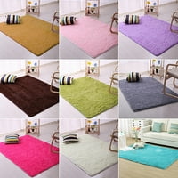 Култура килим плюшен устойчив полиестер с твърд цвят на вратата на пода за дневна