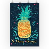 Сейнт Мерис, Джорджия, здравей лято, ананас