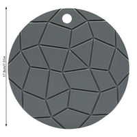 3D печат матрица топлина -устойчив дизайнерски подложка за рисуване шаблон за занаятчийски инструменти сиво сиво