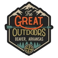Beaver Arkansas сувенирни декоративни стикери