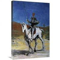 в. Don Quixote Art Print - Honore Daumier