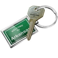 Зелен път на Keychain Добре дошли в Арканзас