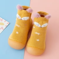 Eczipvz Toddler Shoes Boys Girls Animal Cartoon Soks Shoes Toddler Warmathe Floor чорапи Нелист