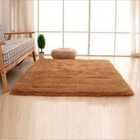Travelwant неплъзгаща се мека дневна спалня рошава зона килим под мат килим декор за дома