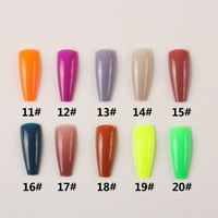 Toma Set Extra Long Fake Nails Artificial Diy Solid Drawor Scratch-Ussistant French Elegant Colour-Fast Nail