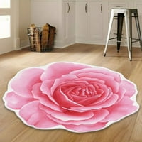 80x, топлопреминаване 3D форма на цветя под мат диван спалня хол за хол килим за килим за килим