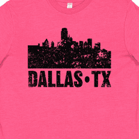 Inktastic Dallas Texas City Skyline с тениска на Grunge Youth