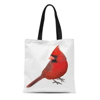 Платна чанта с увреждаема чанти за пазаруване на хранителни стоки Северен кардинал Портрет Кардиналс от мъжки, показващи красивата си чанта за тота