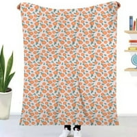 Одеяла за хвърляне на фланели уникални покривки за легло дишащ за подарък за рожден ден