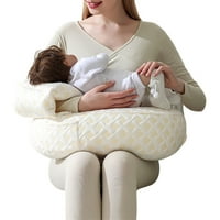 Многофункционална възглавница за кърмене, защита на талията на мама, лежаща хранене бебе, държащо възглавница
