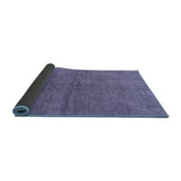 Ahgly Company Indoor Rectangle Резюме сини килими от модерна зона, 8 '10'