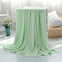 Герих охлаждащо одеяло лято удобни ледени одеяла за легло и диван, леки дишащи охлаждащи одеяла, зелено лятно одеяло