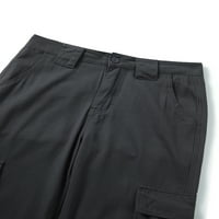 Sunisery Cargo Pants Жени, обикновен товарен стил с висока талия, измити товарни панталони Дами улични панталони с дънки