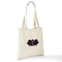 Cafepress - стояща силна чанта за тота - естествено платно чанта, плат от плат
