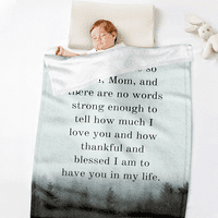 Одеяло, кралица одеяло, подарък за Деня на майката, Лек одеяло за одеяло, дизайн на модела на майката, одеяла с размер на кралицата, меко уютно луксозно легло за всички сезони, 31,5*47. в