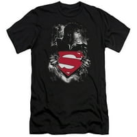 Superman - най -тъмен час - Premium Slim Fit Short Loweve Rish - Малка