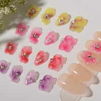 Jiaroswwei нокти орнаменти венчелистче за нокти за изкуство diy занаяти 3d орнаменти за маникюр за нокти за жени