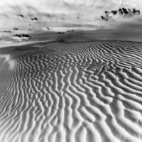 Страхотни пясъчни хълмове при изгрев Саскачеван Канада за печат на плакат
