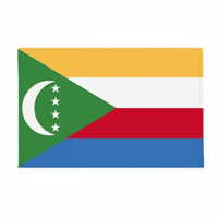 Comoros National Flag Africa Country Grot