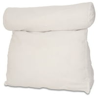 Deluxecomfort Rela в леглото възглавница - най -добрите възглавници за поддръжка на шезлонги с ролка за врата за четене или почивка в леглото