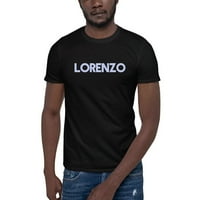 Lorenzo Retro стил с къс ръкав памучна тениска от неопределени подаръци