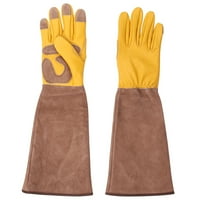1PAIR Дълги градински ръкавици, устойчиви на износване против скала