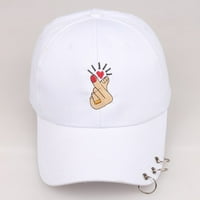 Umitay Модни мъже и жени Лято любов желязо желязна пръстен Бейзболна шапка