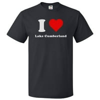 Love Lake Lake Cumberland тениска I Heart Lake Cumberland подарък