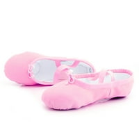 Малко дете момичета с размер обувки маратонки деца обувки танцови обувки топло танцово балет изпълнение на закрито обувки йога танцови обувки