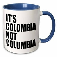 3Drose за неговата Колумбия, а не Колумбия. - Синя чаша с два тона, 11-унция