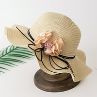 Дишащи шапки за дамски мъжки дами широки слама сгъваеми пътешествия слънчева шапка летни плажни шапки