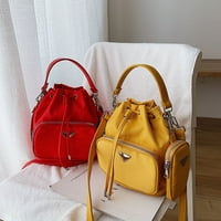 Чанти за чанти с найлонова кофа Toyella European Liffory Yellow Yellow