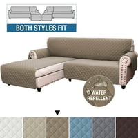 L-образен диван капак, секционно покритие на дивана, обратими дивански калъфи, мебелен протектор за домашни любимци деца