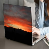 Калъф на Kaishek Hard Shell за - Издаден най -новият MacBook Pro S Touch ID Модел: A1707 A Червена серия 0203