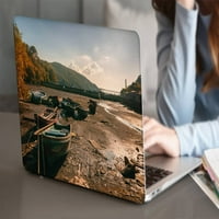 Kaishek за MacBook Pro 13 Case Rel. Модел A1425 A1502, Пластмасов капак на калъфа с твърда обвивка, Sky Series 0609