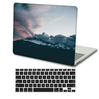 Kaishek за стар MacBook Pro S Model A или A1425, пластмасов капак на калъфа с твърда обвивка + черен капак на клавиатурата, Sky Series 0205